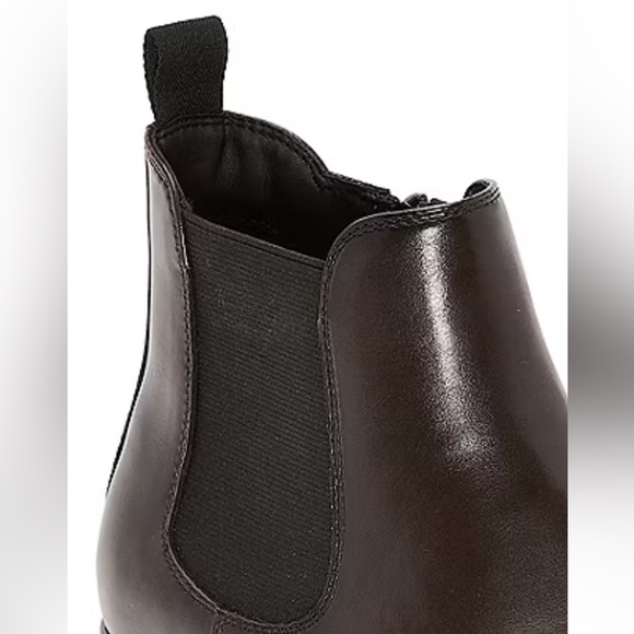 JF J.Ferrar Stanwell men’s‎ Brown faux Leather Chelsea Boots Sz 13